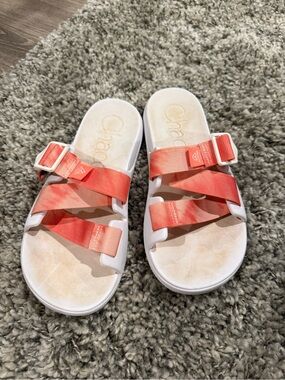Chaco women’s Coral Strappy Slide Sandals